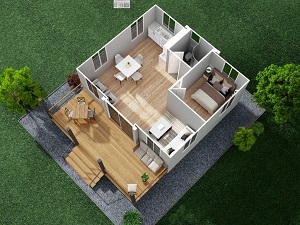 Rumah Kontainer yang Dapat Diperluas